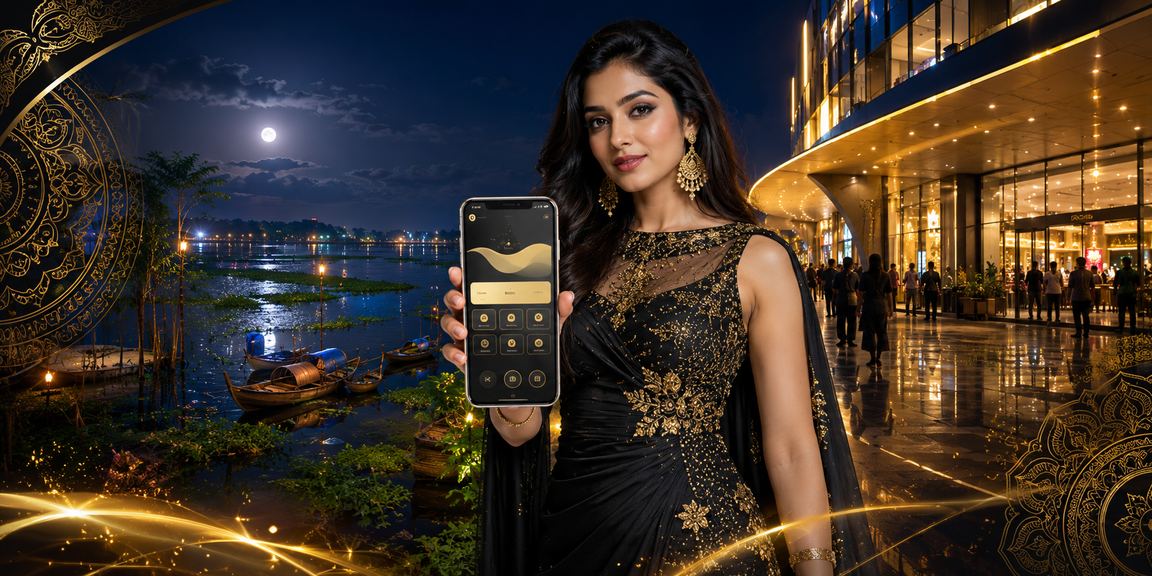 বাংলাদেশে স্পোর্টস বেটিং উপভোগ করছেন একজন তরুণ ব্যবহারকারী