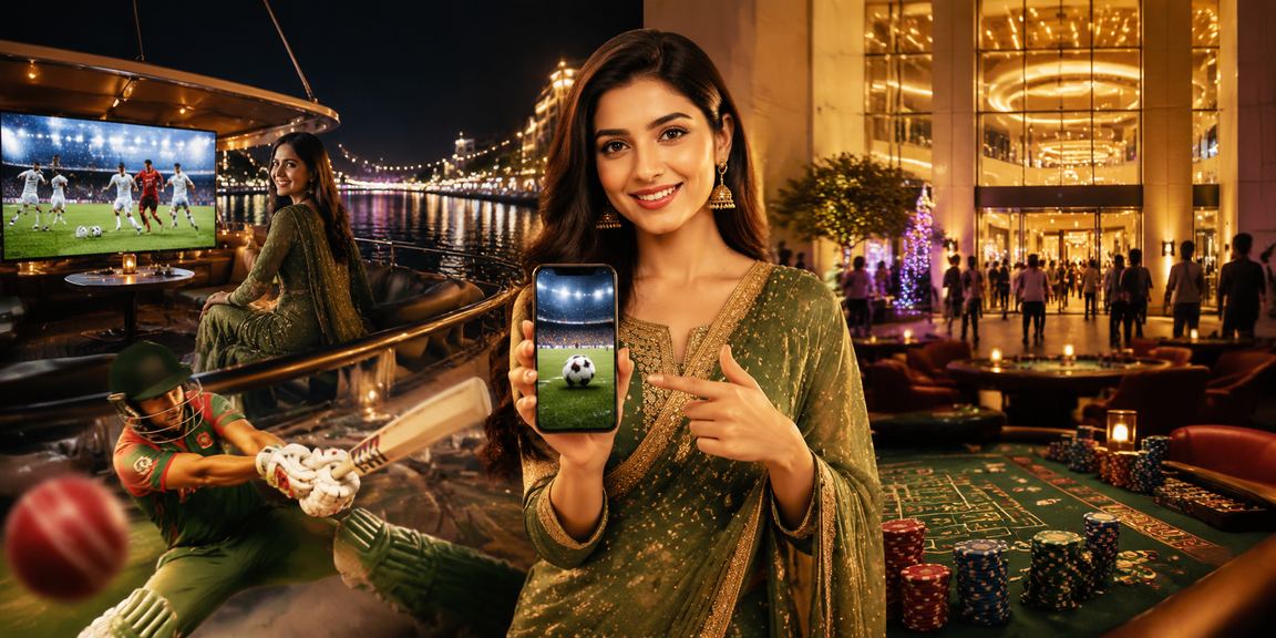 কুমিল্লায় বাংলাদেশি মডেল মোবাইলে ক্রিকেট বেট করে বোনাস অফার ব্যবহার করছেন