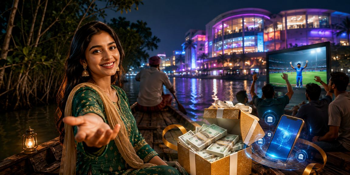 সুন্দরবন থিমে ক্যাসিনো বেটিং নিয়ন অভিজ্ঞতা